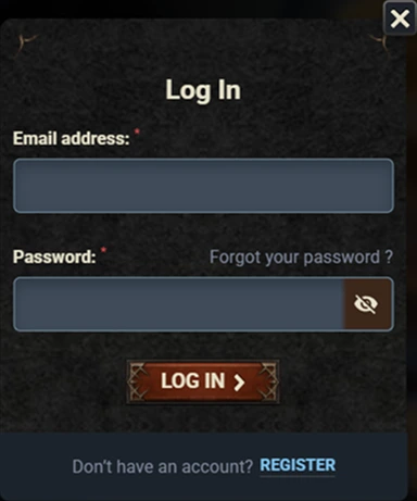 Login